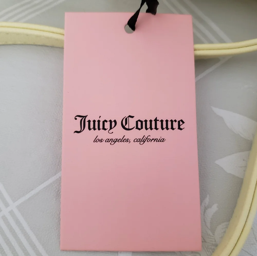 Juicy Couture Bestsellers Yellow Mini Barrel Crossbody Bag NWT